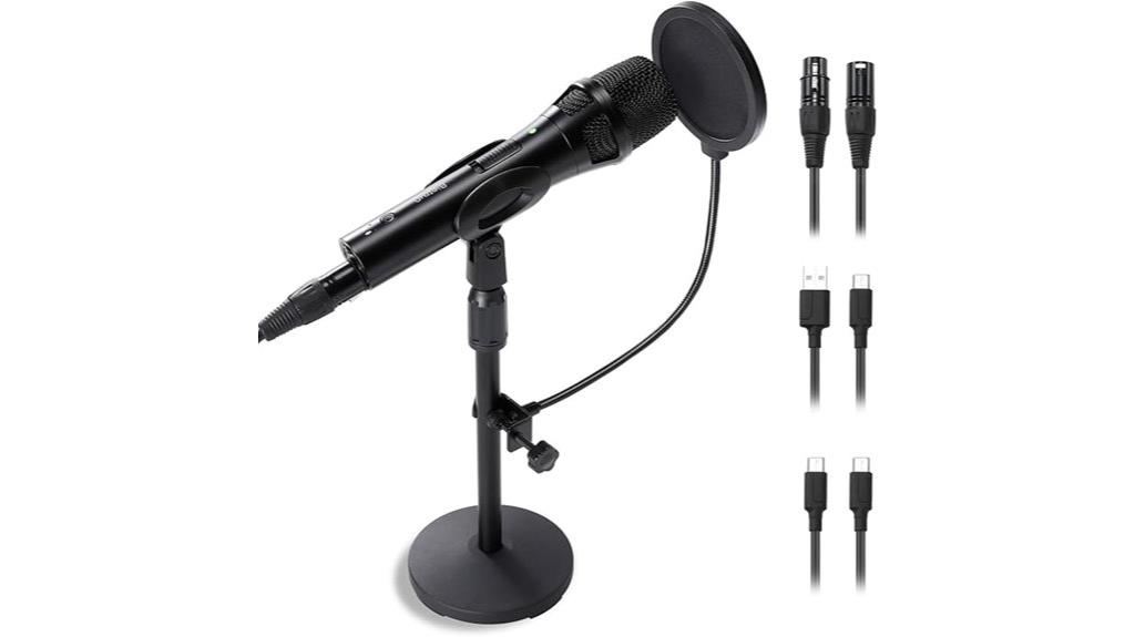 professional studio podcast microphone