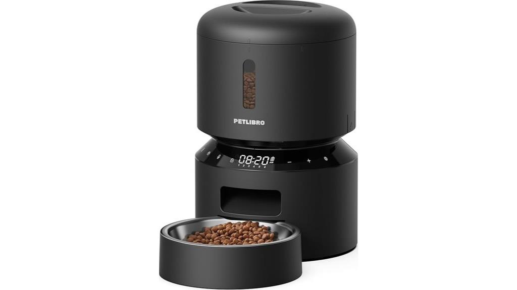 programmable cat feeder with voice