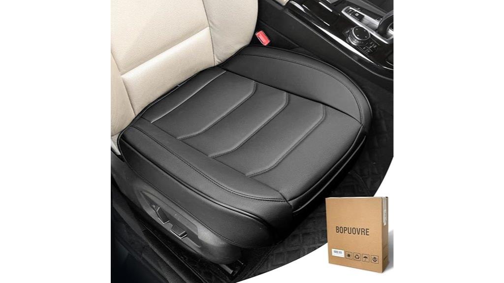 pu leather anti slip seat cover