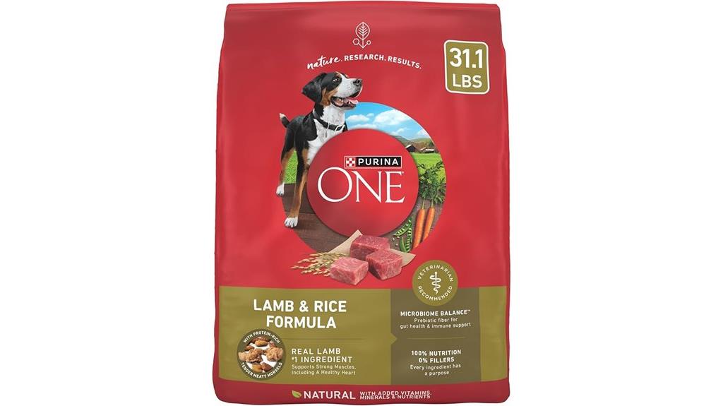purina one lamb rice
