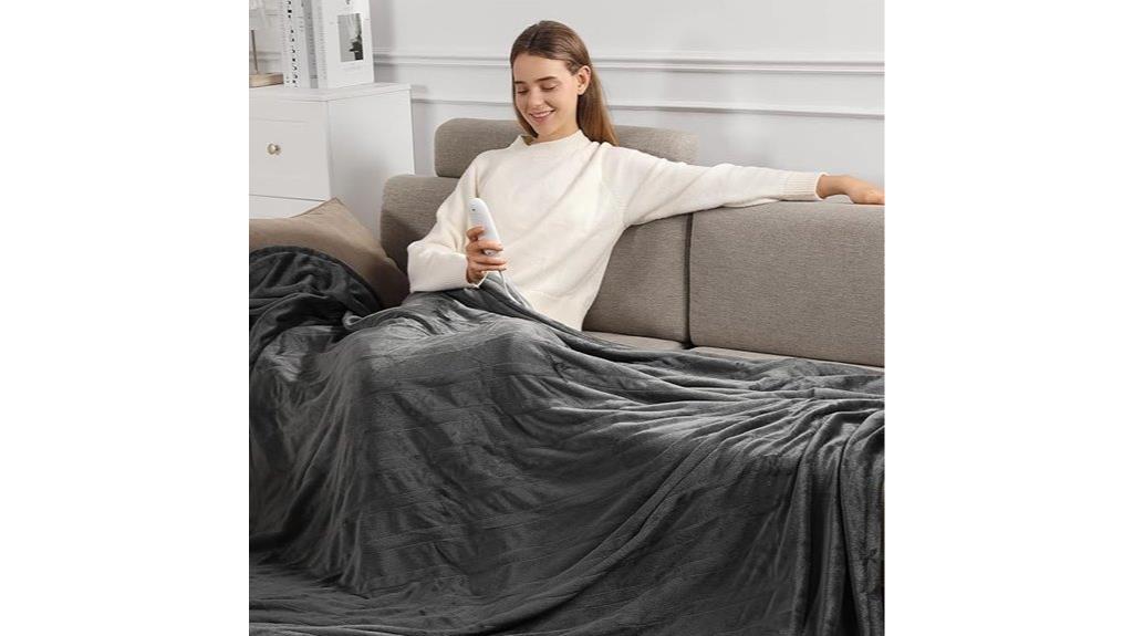 queen size heated blanket