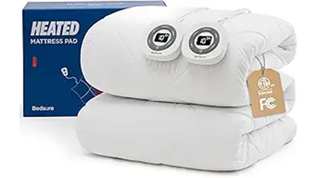 queen sized heated mattress pad