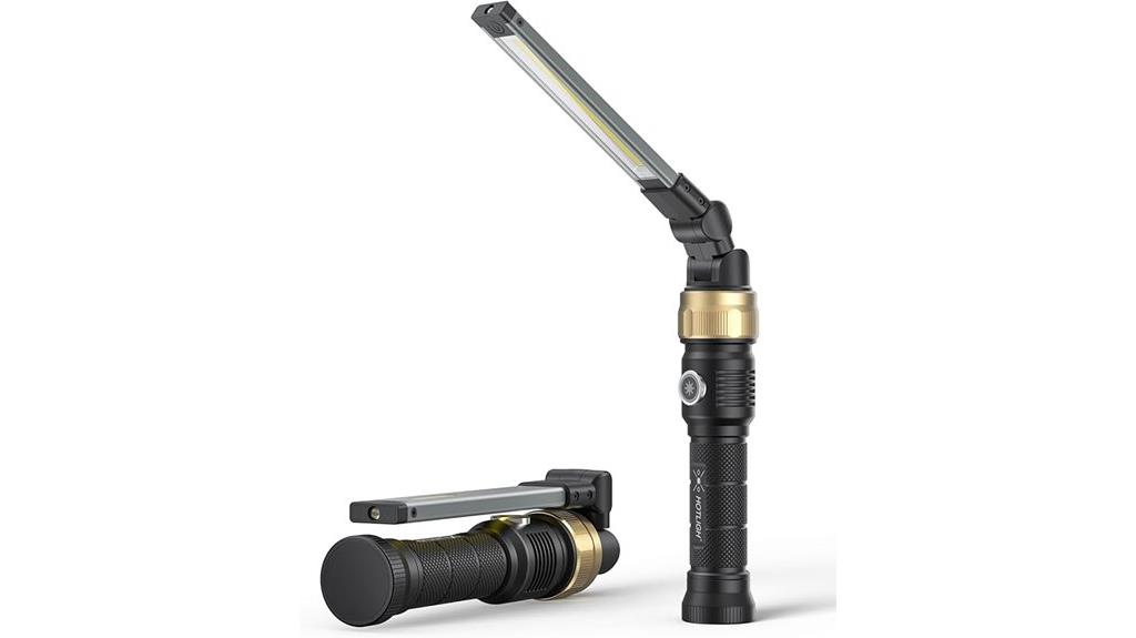 rechargeable 5000mah foldable light