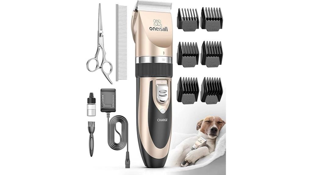 rechargeable cordless quiet trimmer