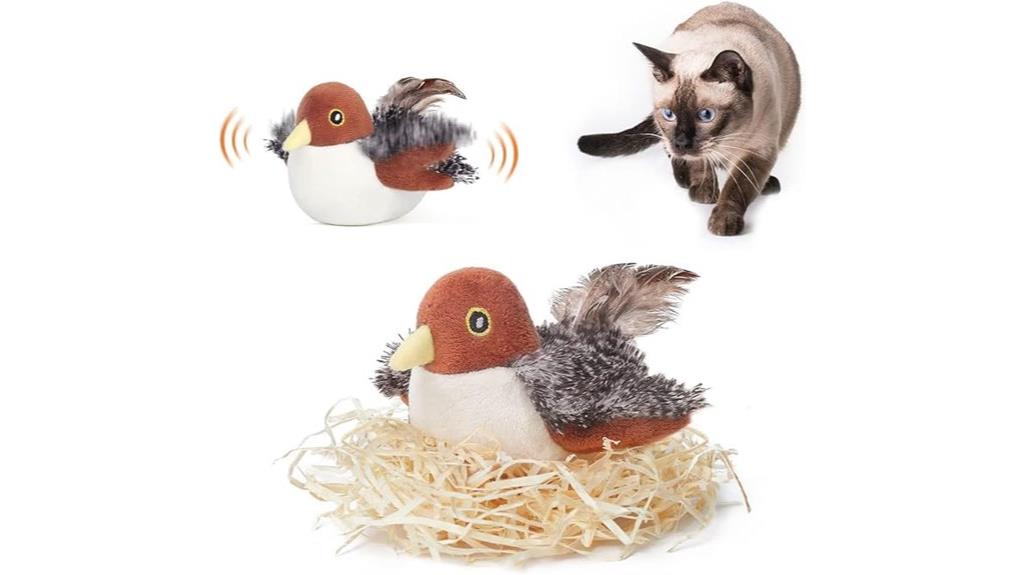 rechargeable flapping bird toy