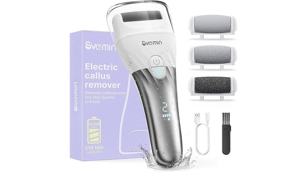 rechargeable two speed pedicure