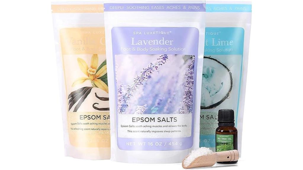 relaxing scented epsom salts