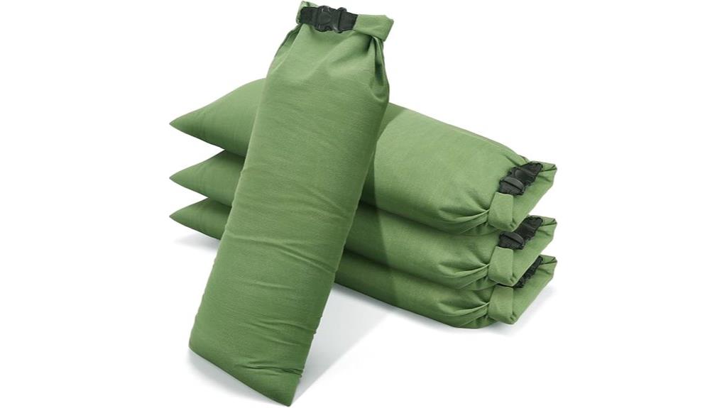 reusable flood sandbags set