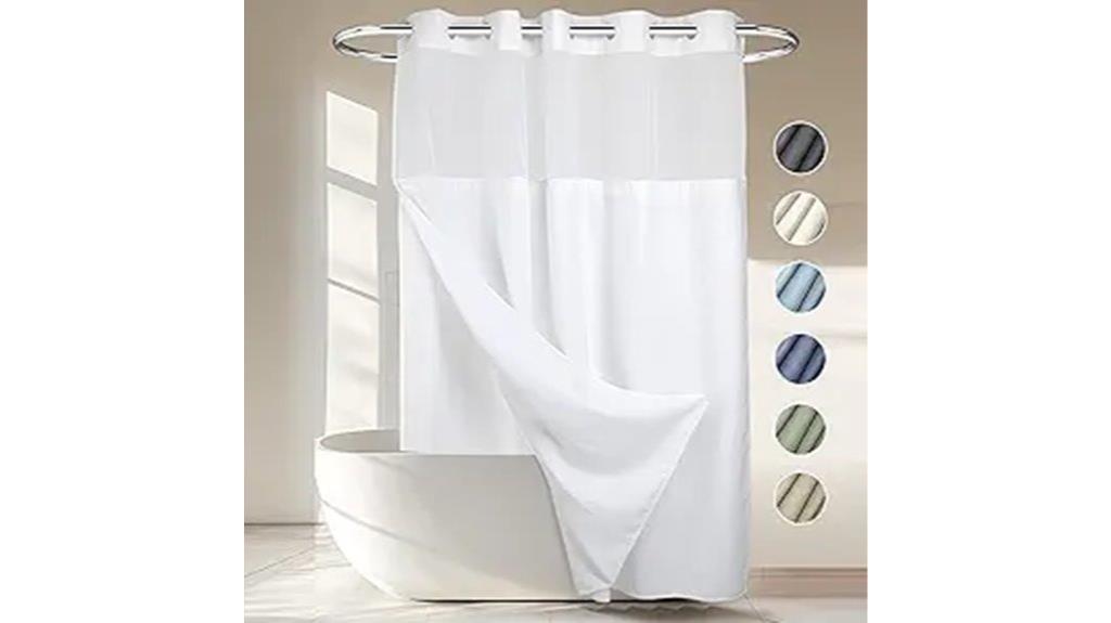 river themed hotel shower curtain