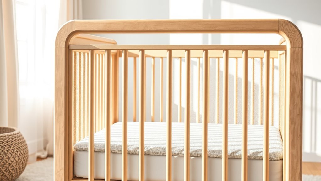 safe convertible nursery crib