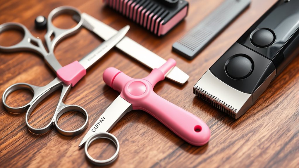 safe effective grooming tools