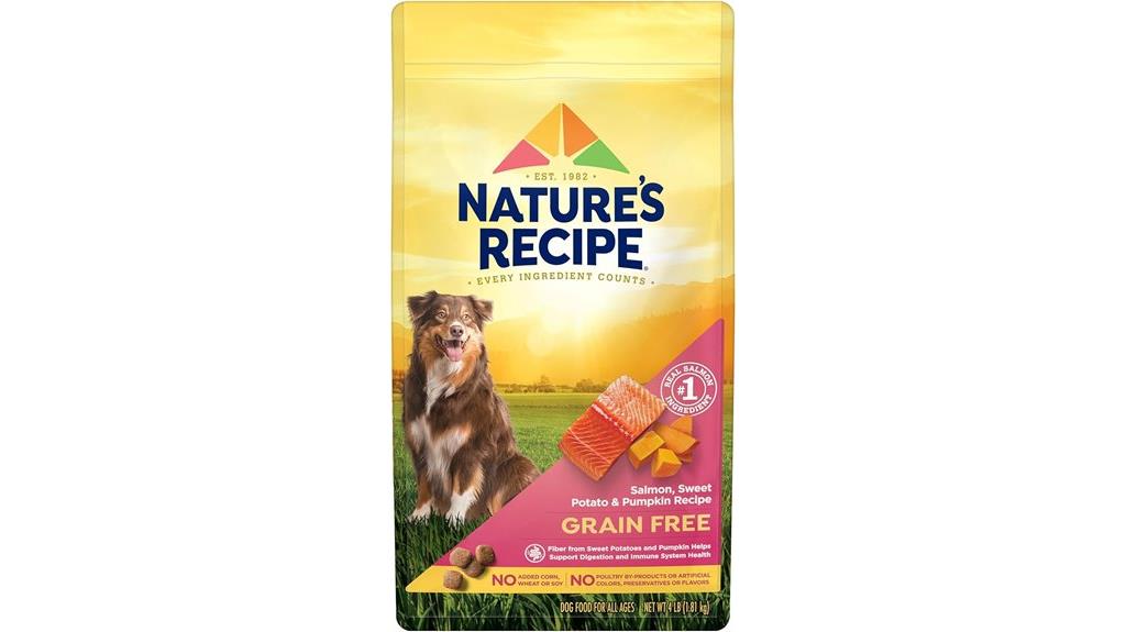 salmon sweet potato pumpkin