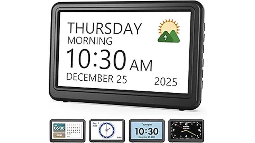 senior digital calendar alarm