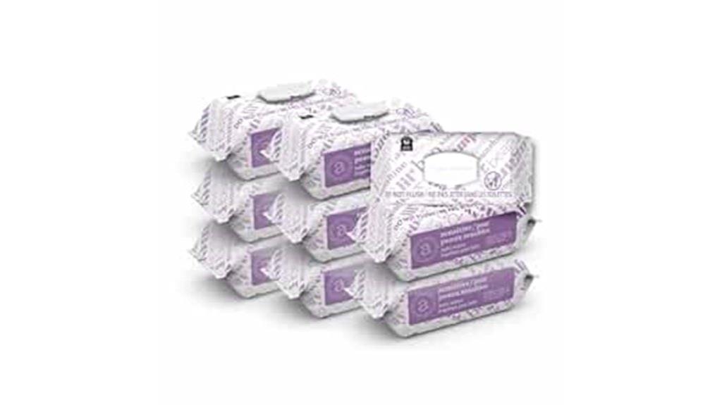 sensitive baby wipes pack