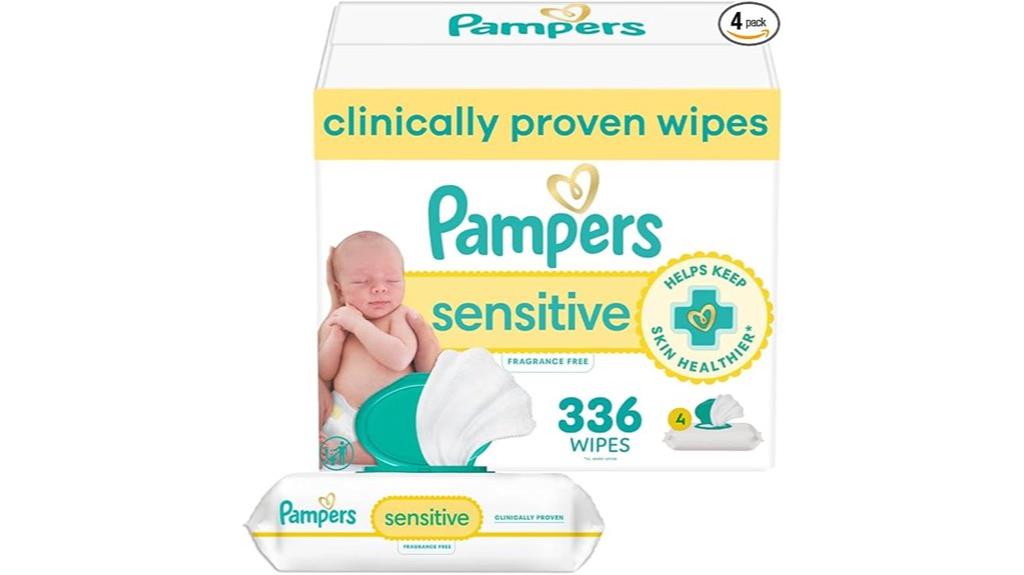 sensitive water based baby wipes