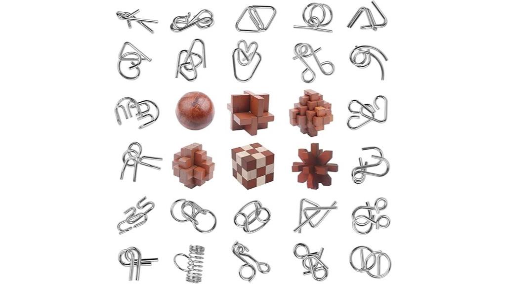 set of 30 brain teasers