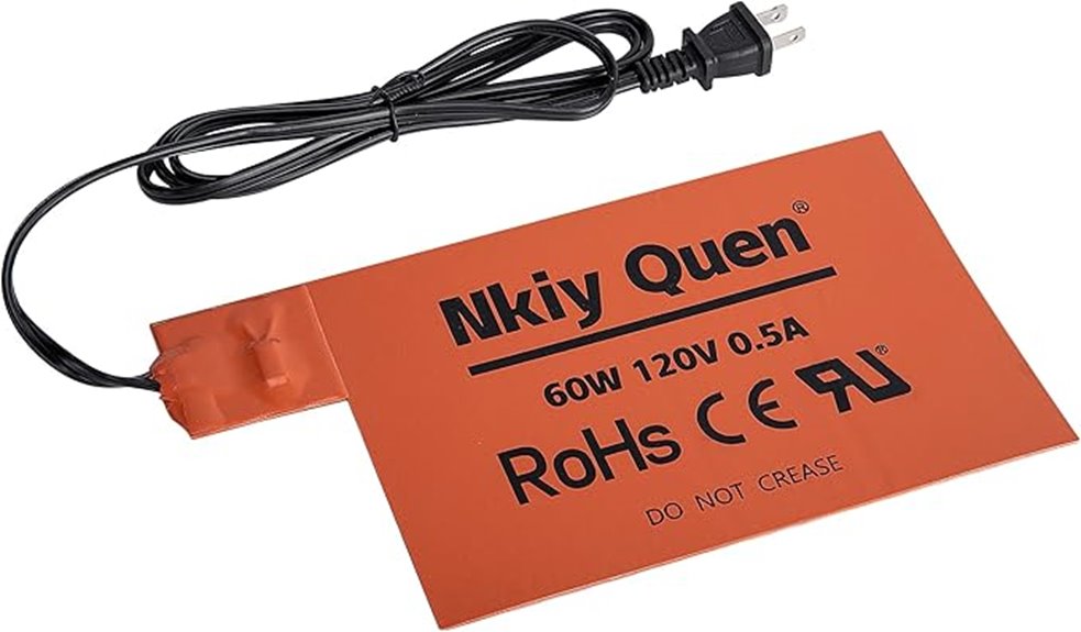 silicone battery pad thermostat