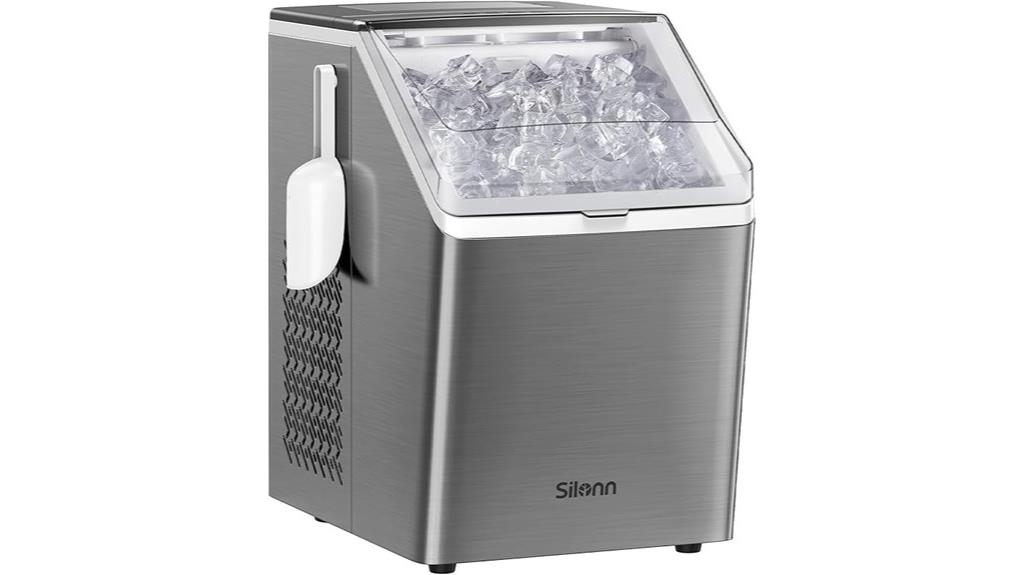 silonn ice maker auto clean