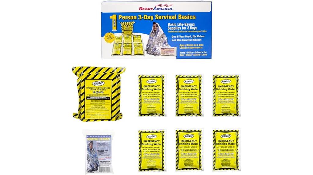 single person emergency supply