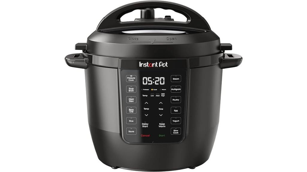 six quart multi cooker appliance
