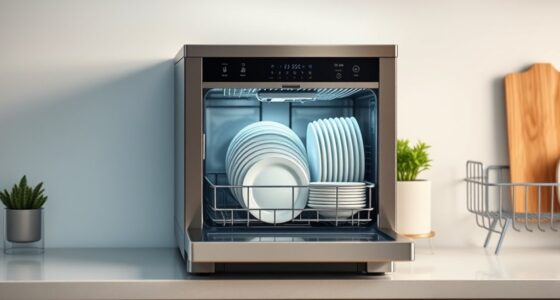 small space efficient dishwashers