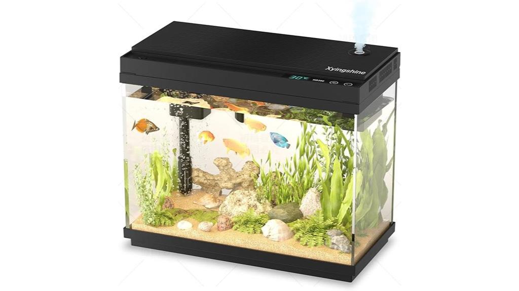 smart aquarium with led