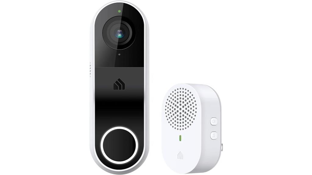 smart doorbell with chime