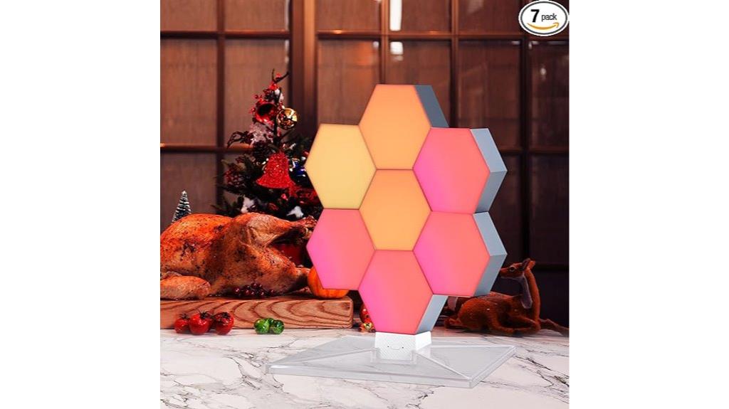 smart hexagon light panels