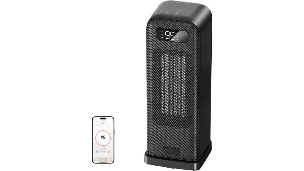 smart indoor space heater