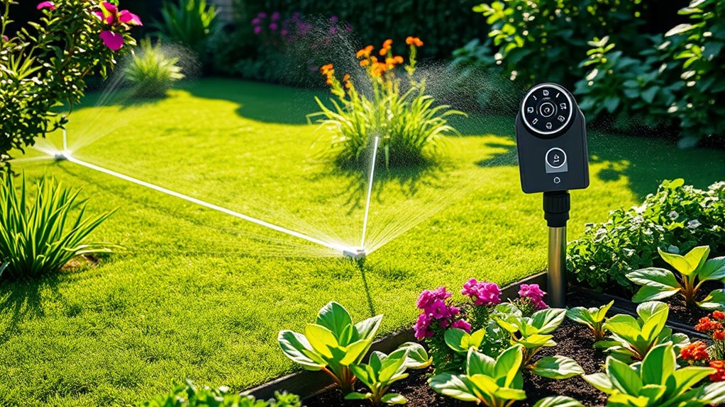 smart irrigation system features