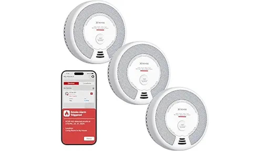 smart smoke co detector pack