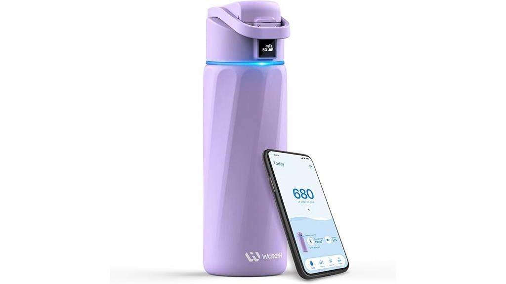smart stainless steel water bottle