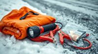 snow travel emergency kits