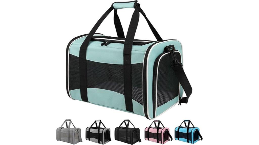 soft sided pet carrier