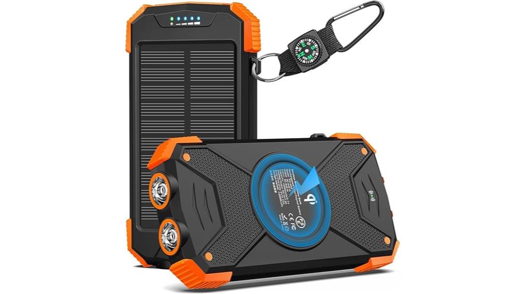 solar power bank with wireless