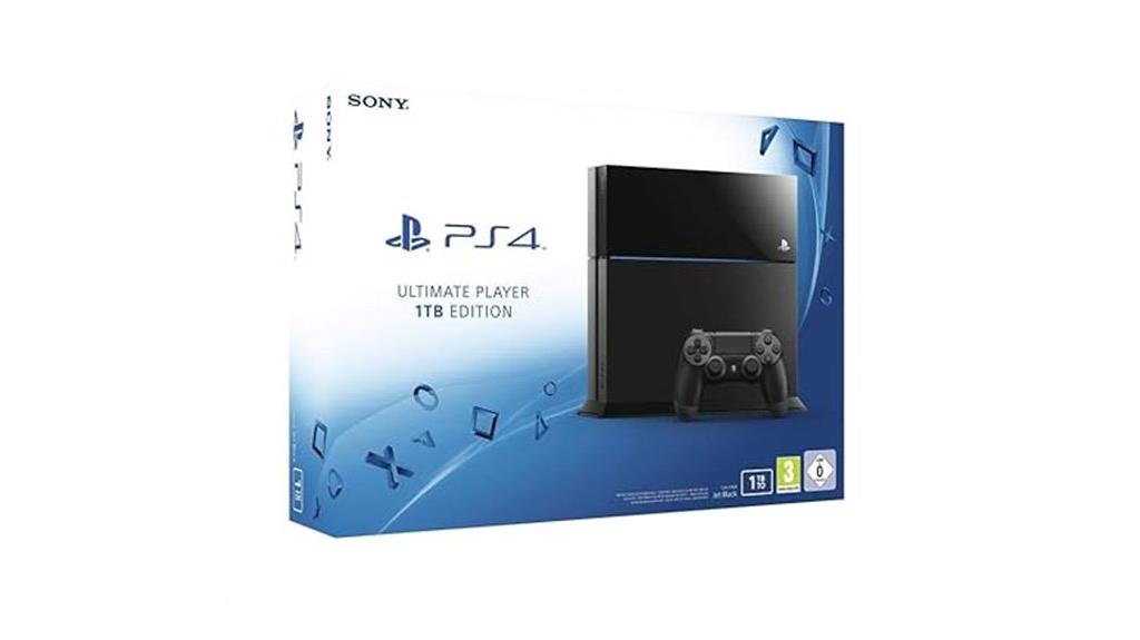 sony ps4 1tb black