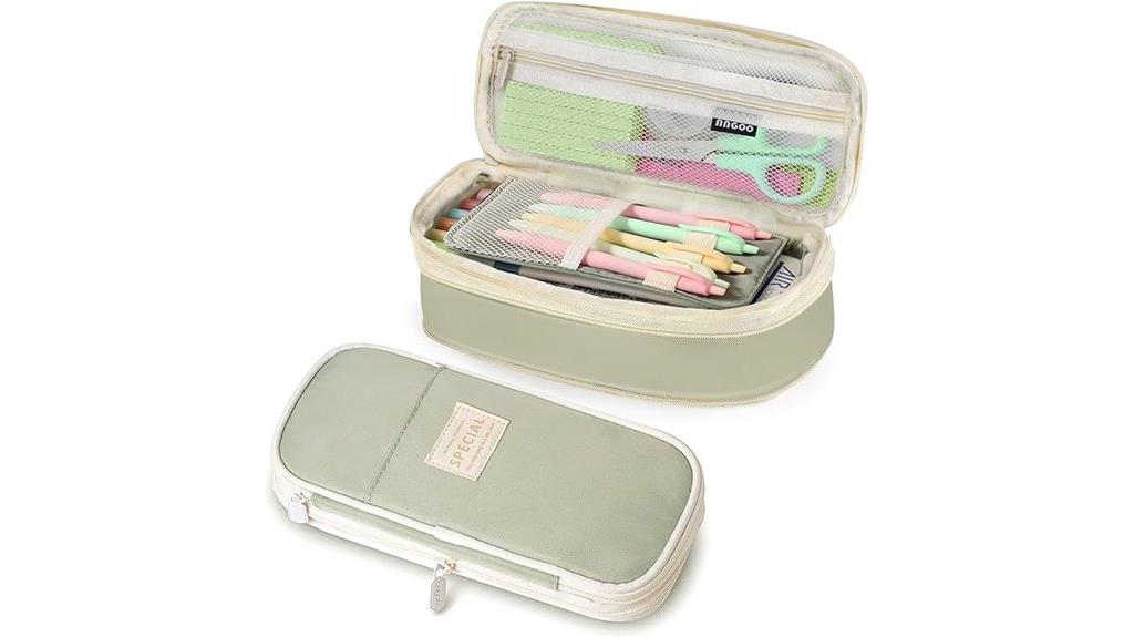 spacious stylish pencil case