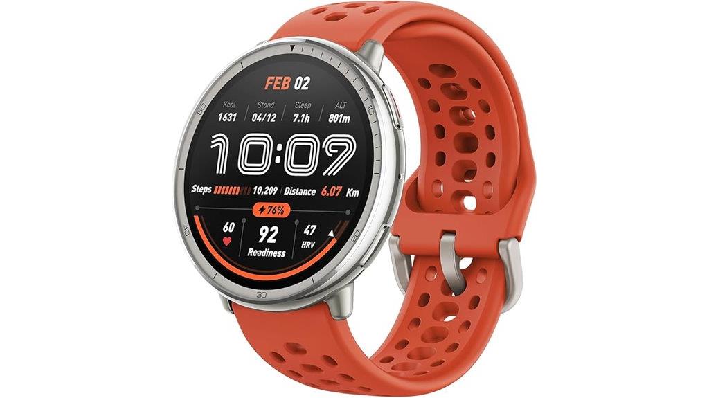 sports smartwatch with fitness tracking