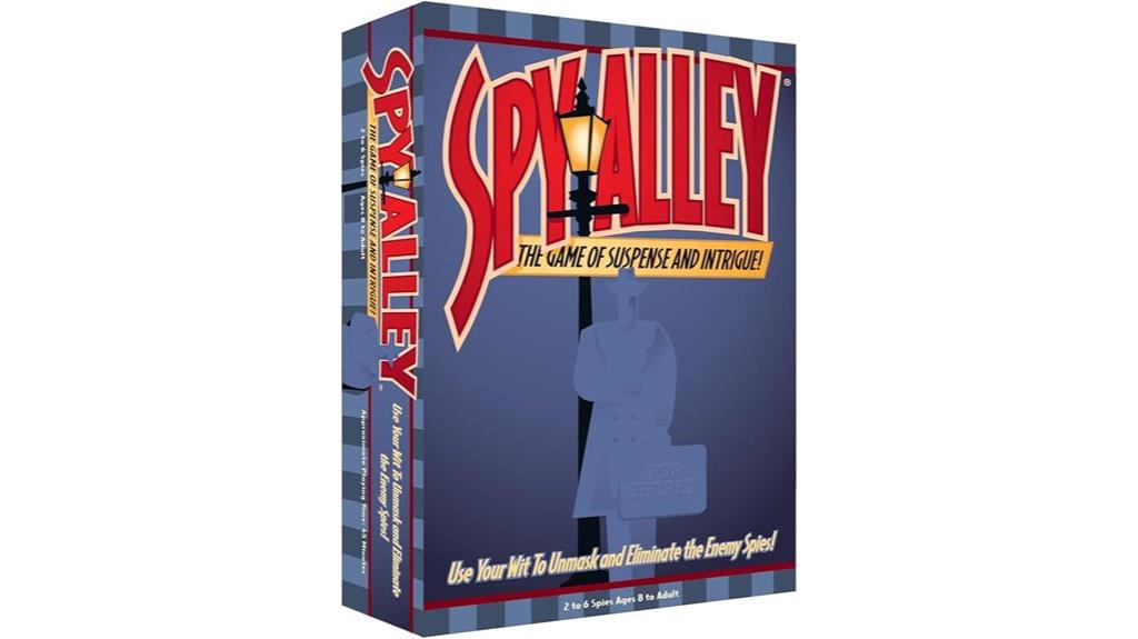 spy themed family game
