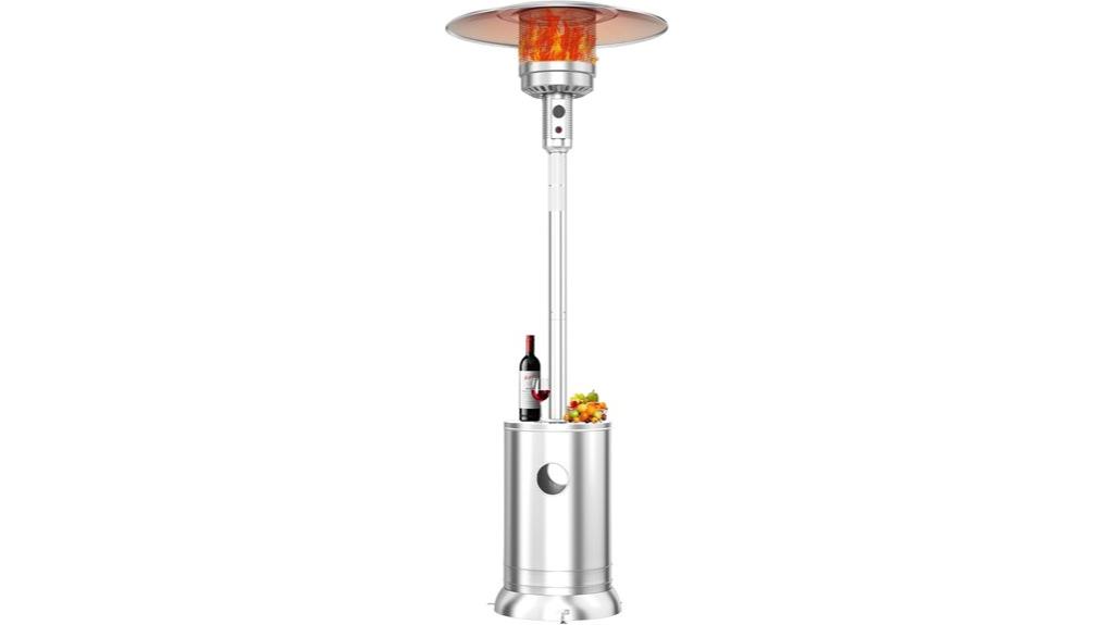 stainless steel propane heater