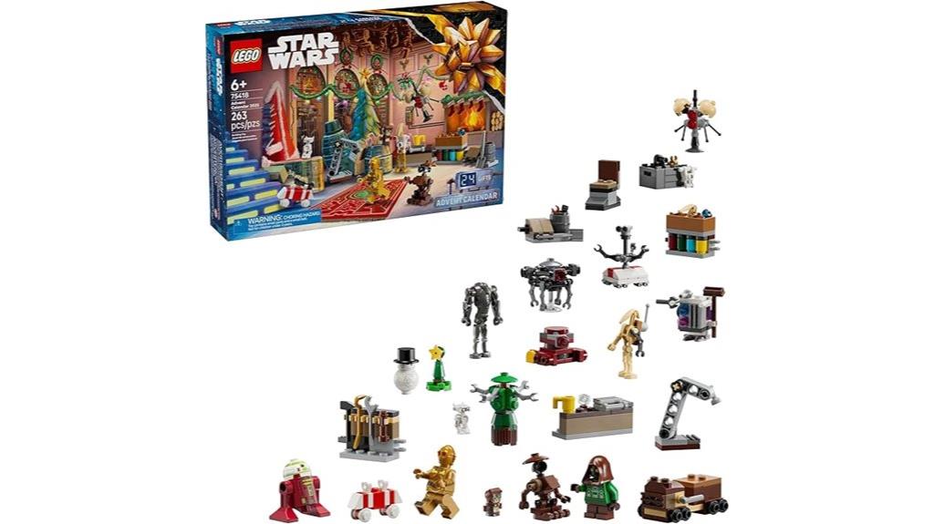 star wars lego calendar