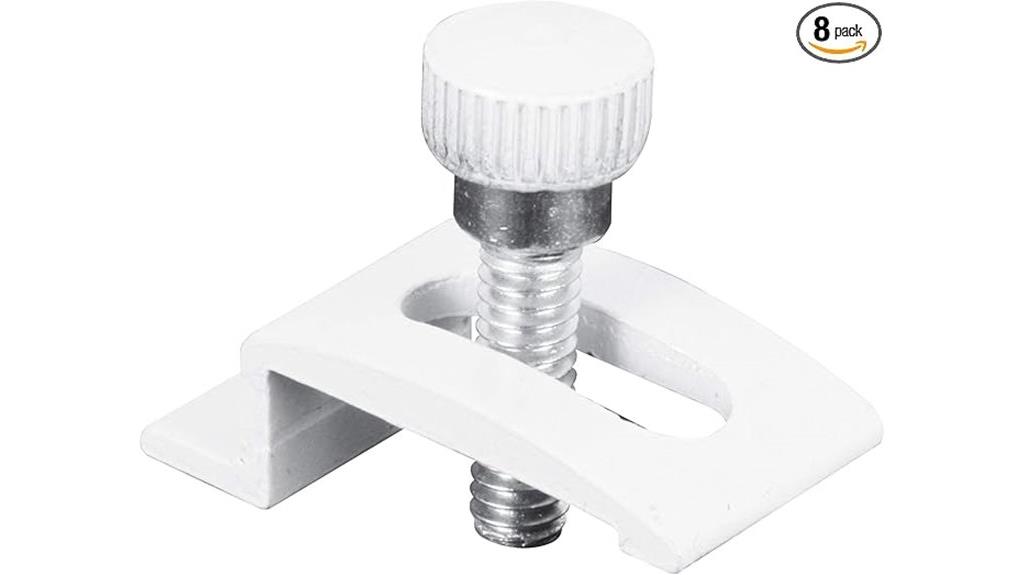 storm door panel clips