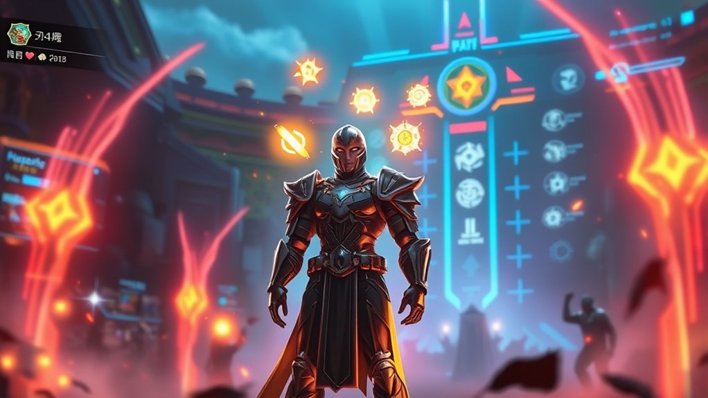 strategic buff timing and coordination