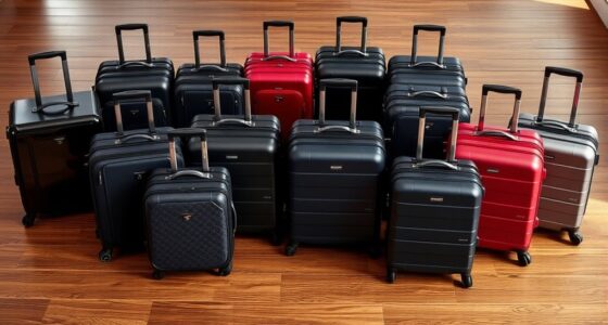 stylish durable luggage sets