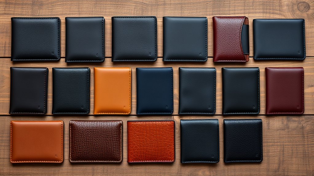 stylish rfid blocking wallets