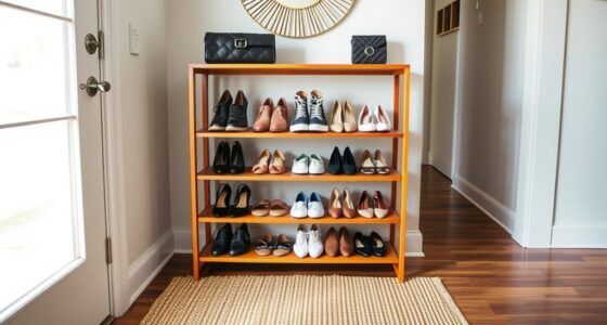 stylish shoe storage solutions