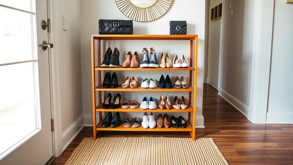 stylish shoe storage solutions