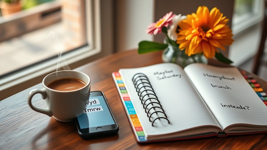 suggesting flexible activity options