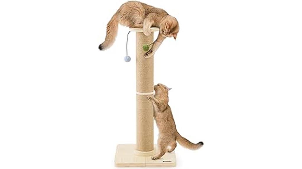 tall cat scratching post