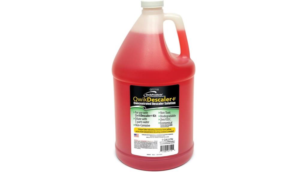 tankless water heater descaler